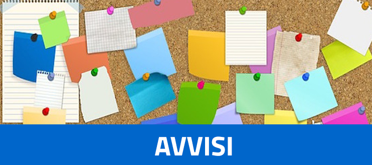 Avvisi Pubblici all’Albo Pretorio e sul portale istituzionale dell’Ente – Nuovo regolamento Albo Commissari Giudicatori
